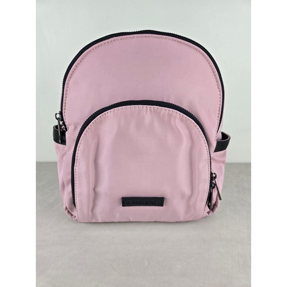 Fabletics Pink Nylon Mini Backpack Sling Bag Adjustable‎ Strap